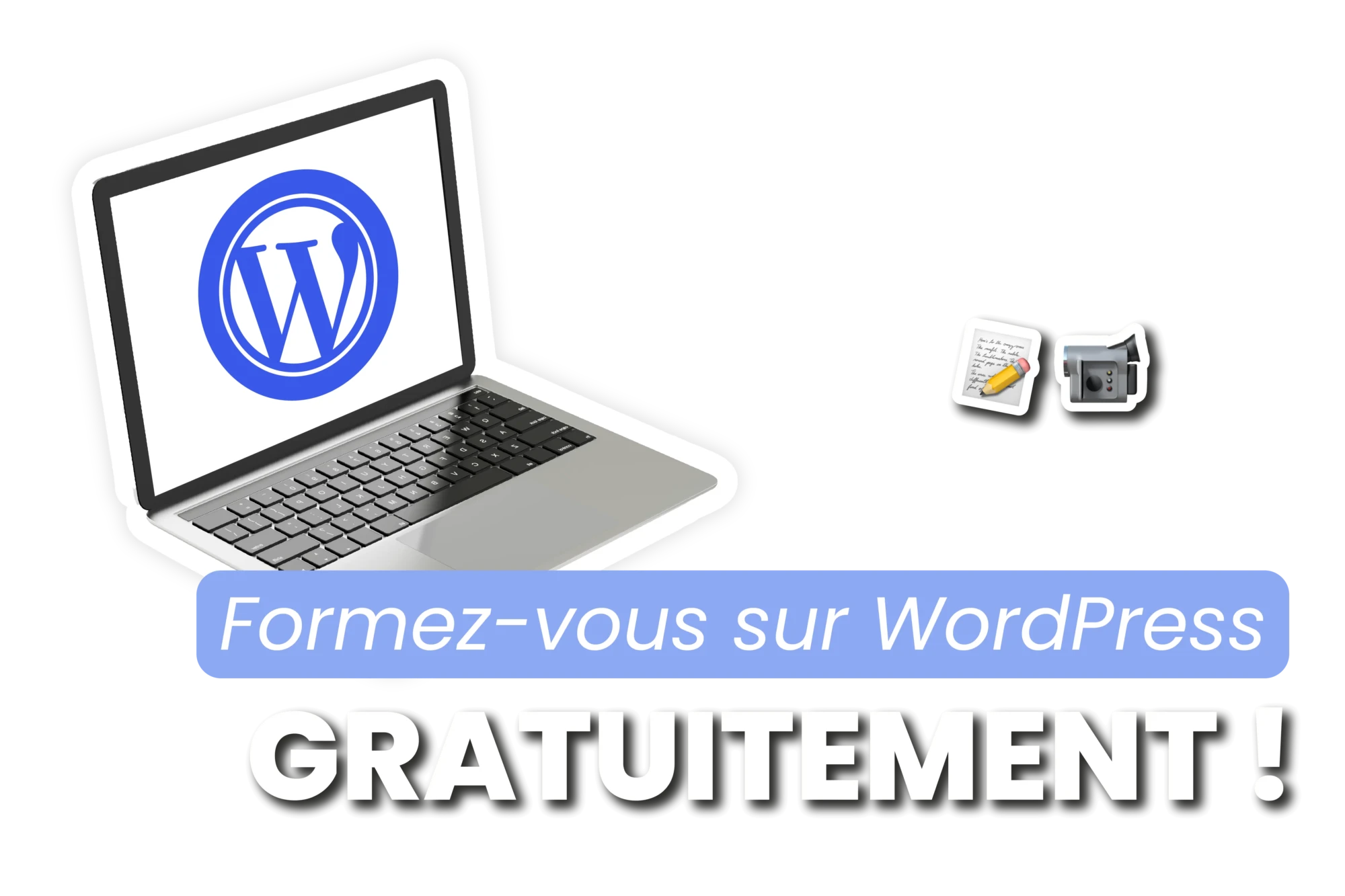Visuel formation gratuite WordPress - Trinity
