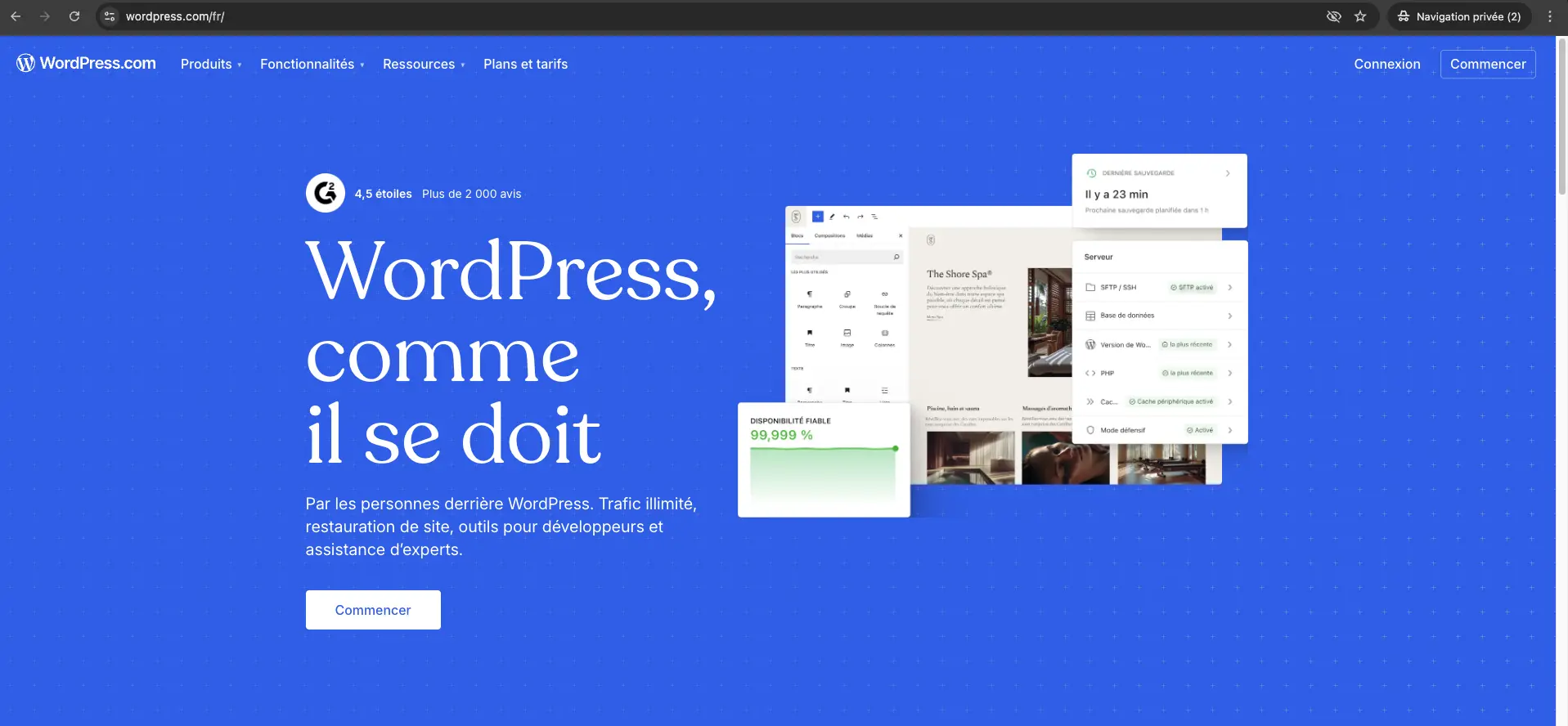 Wordpress.com : la solution clé-en-main pour créer un site internet